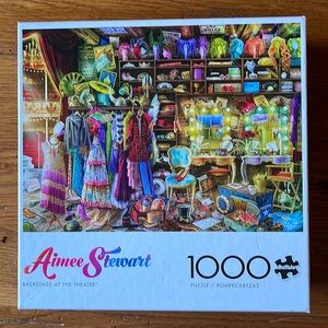 Buffalo Games 1,000 piece puzzle Aimee Stewart Backstage at the Theater